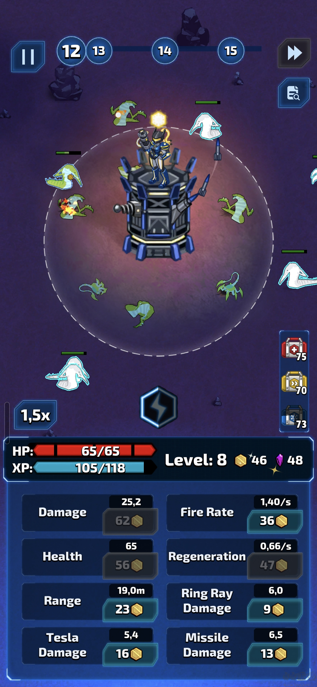 太空基地闲置塔防游戏(Space Base)