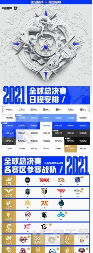 英雄联盟s11全球总决赛时间详情介绍 LOLs11全球总决赛名额