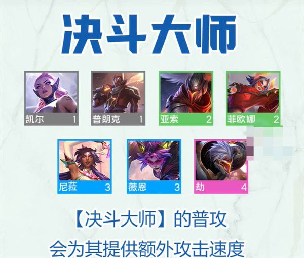 云顶之弈s8决斗大师羁绊是什么效果 云顶之弈s8决斗大师羁绊效果介绍