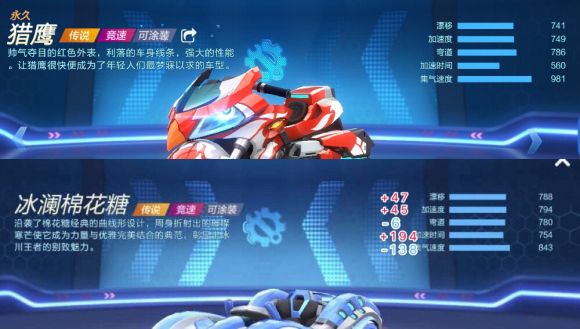 跑跑卡丁车手游冰澜棉花糖值得入手吗 冰澜棉花糖与竞速车属性对比分析[多图]图片8